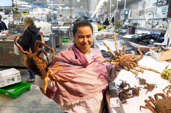 La "reina del mar" vuelve a los mercados de A Coruña