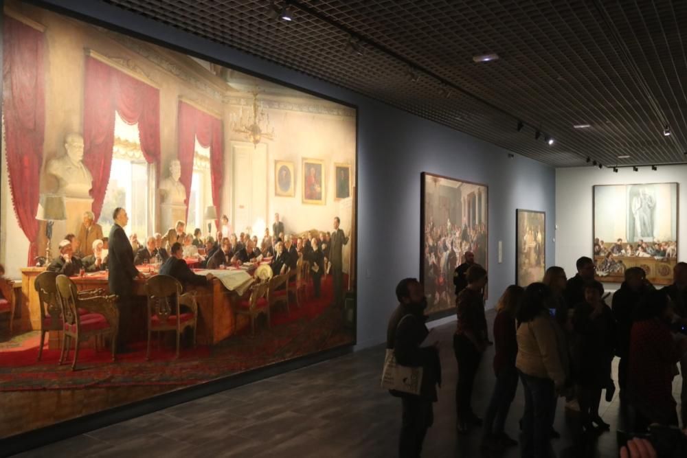 Exposición en el Museo Ruso, 'Radiante porvenir'.