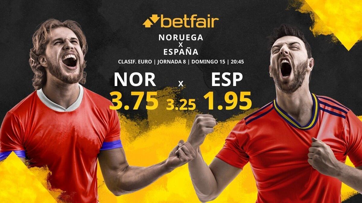 Noruega vs. España: horario, TV, estadísticas, clasificación y pronósticos