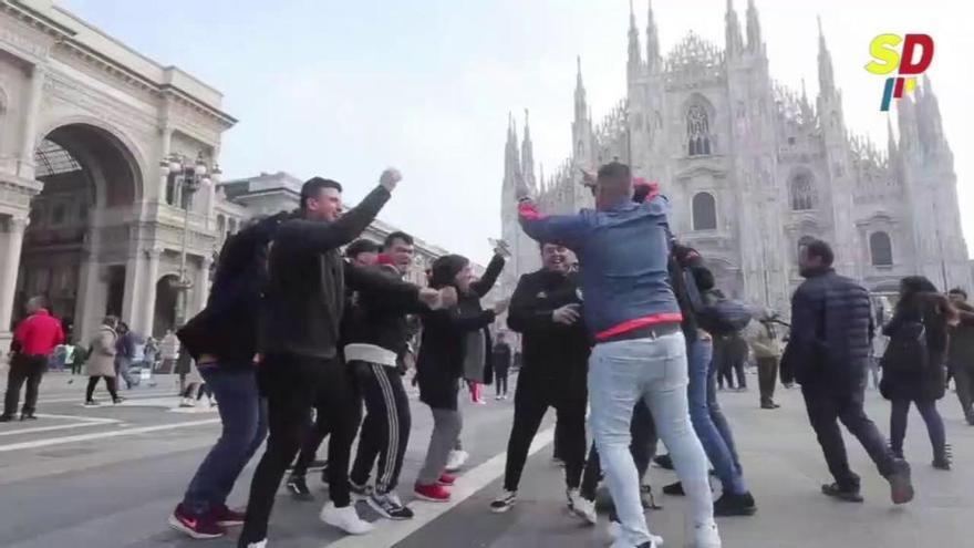 La marea valencianista invade Milán