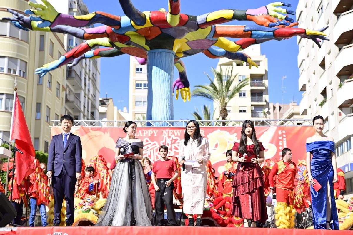 Las imágenes de la celebración del Año Nuevo chino en Castelló.