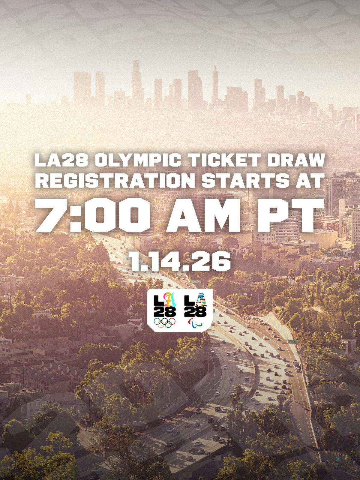 La venta de entradas para Los Angeles 2028 se pone en marcha