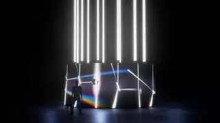 ‘Analema’, la columna de luz interactiva del Sónar que podrá visitarse en el centro de Barcelona estas Navidades