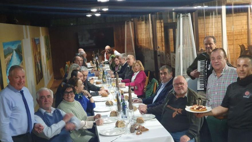 Un momento de la participación de Amigos del Cava en las Jornadas del Pulpo.