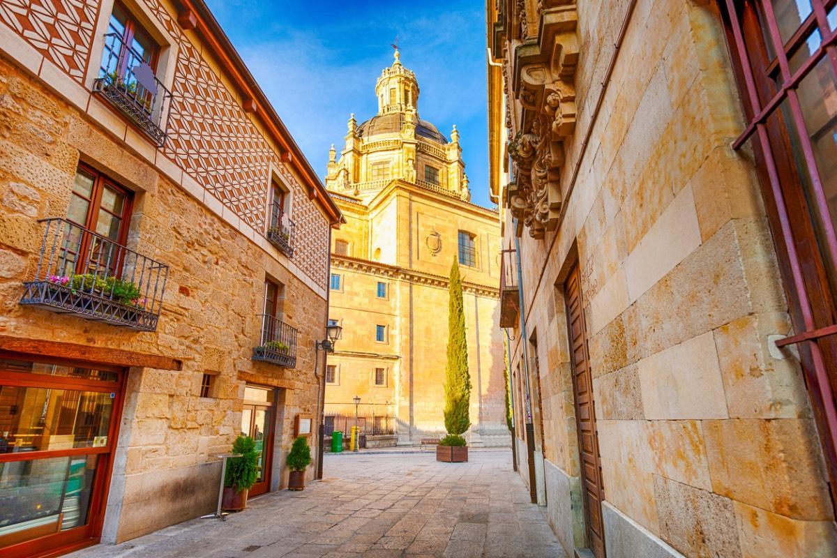 Dos catedrales, un casco antiguo Patrimonio de la Humanidad, y un palacio gótico conocido por sus más de 300 conchas: se le llama 'la ciudad dorada' y es una de las más bonitas de España
