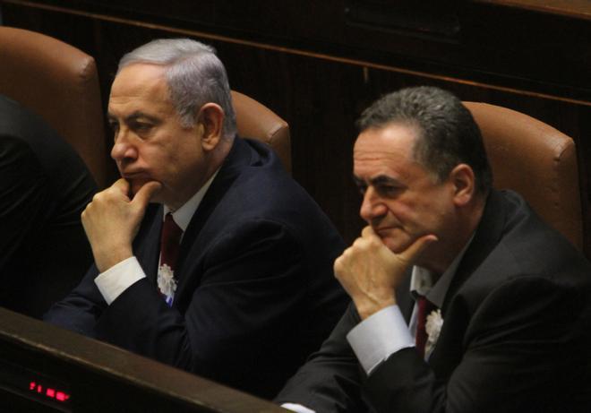 Benjamin Netanyahu e Israel Katz.