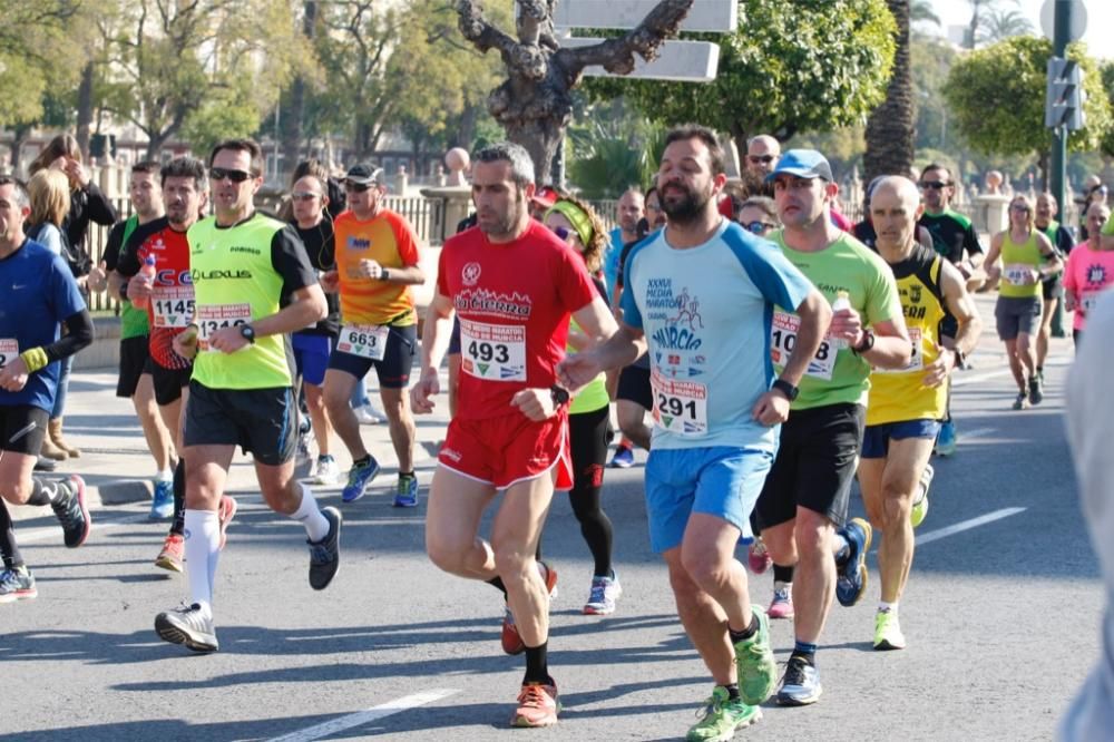 Media Maratón Murcia: Paso por Puente Reina Sofía