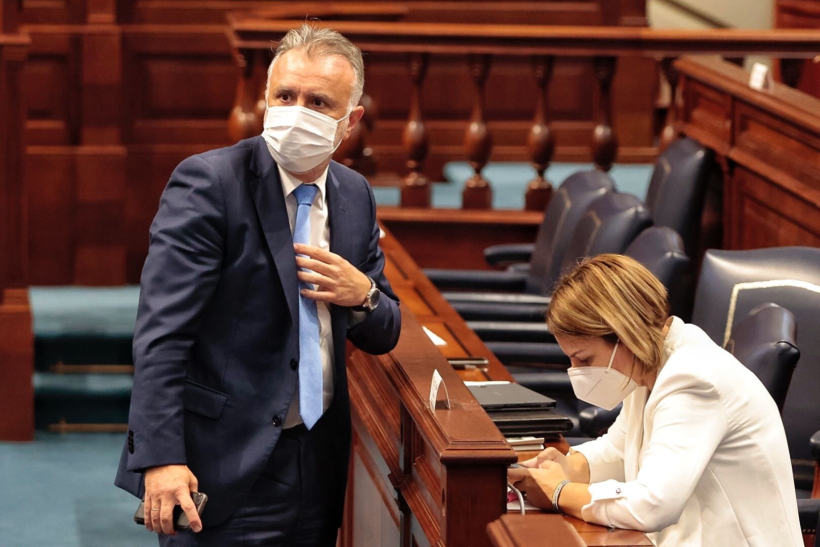 Pleno del Parlamento de Canarias