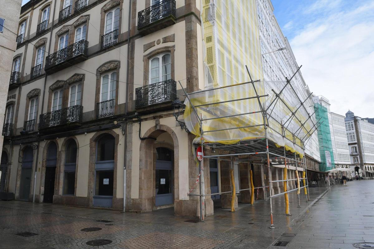 Entrada de la calle Luchana