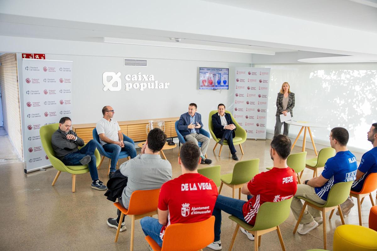 Presentació final Copa Caixa Popular d'escala i corda Pro1.