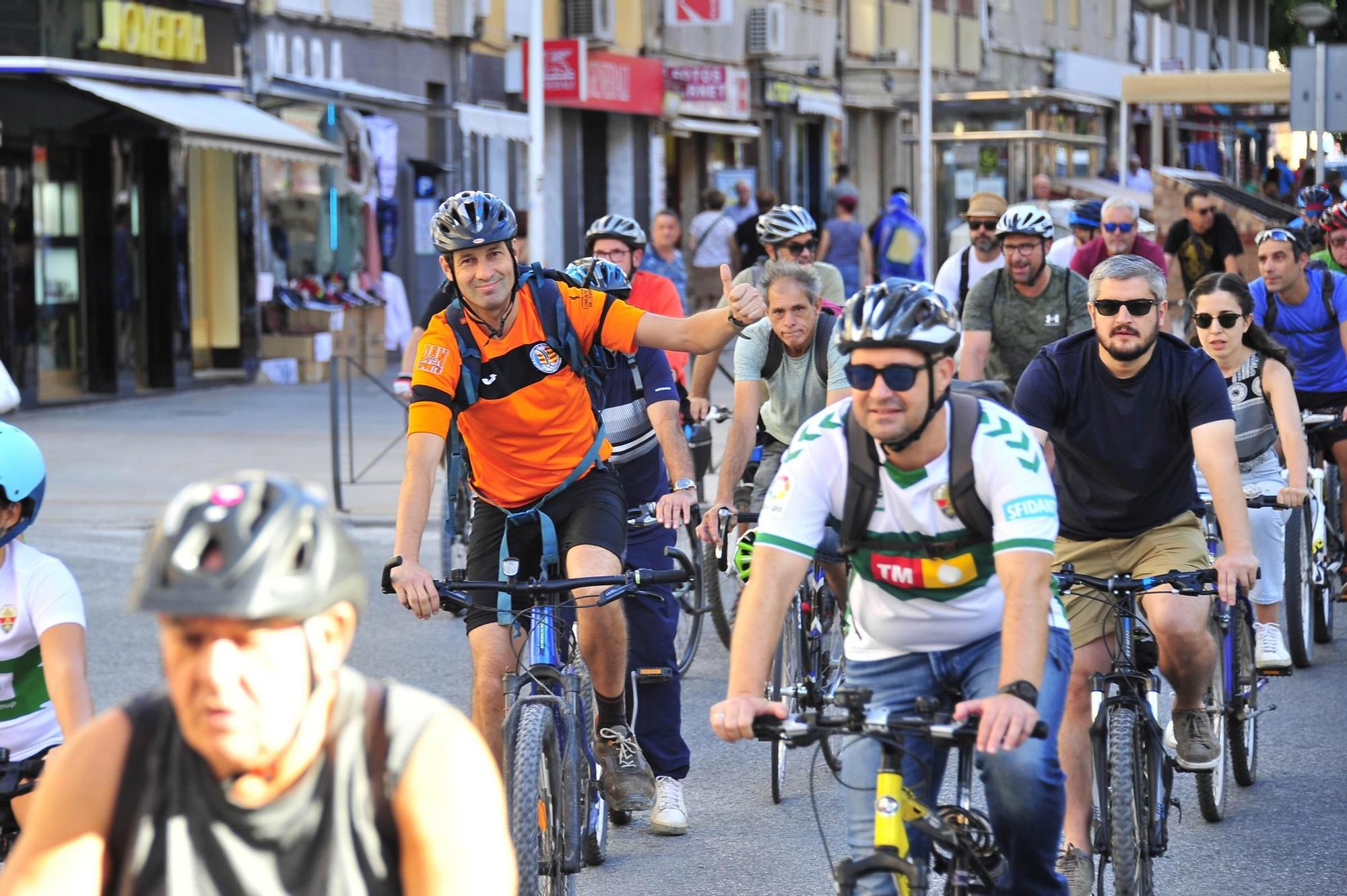 Segunda 'bicifestación' en Elche