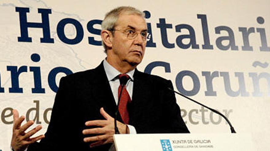 Touriño hoxe na presentación do Plan Director do Chuac.