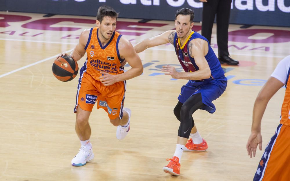 La victoria del Valencia Basket sobre el Barça