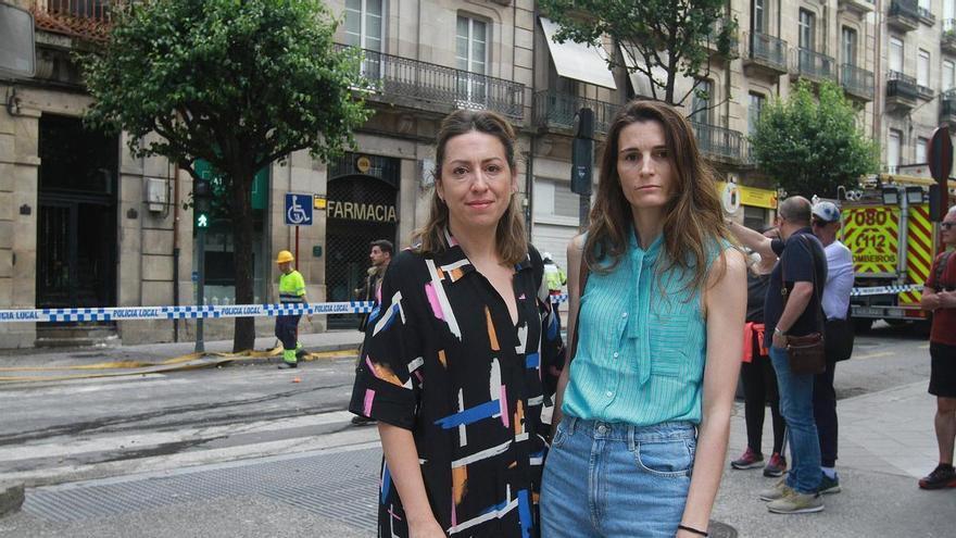 Alba y Cristina, farmacéuticas afectadas por el incendio del edificio okupado: «Esto se veía venir, se denunció muchas veces pero se miró hacia otro lado»