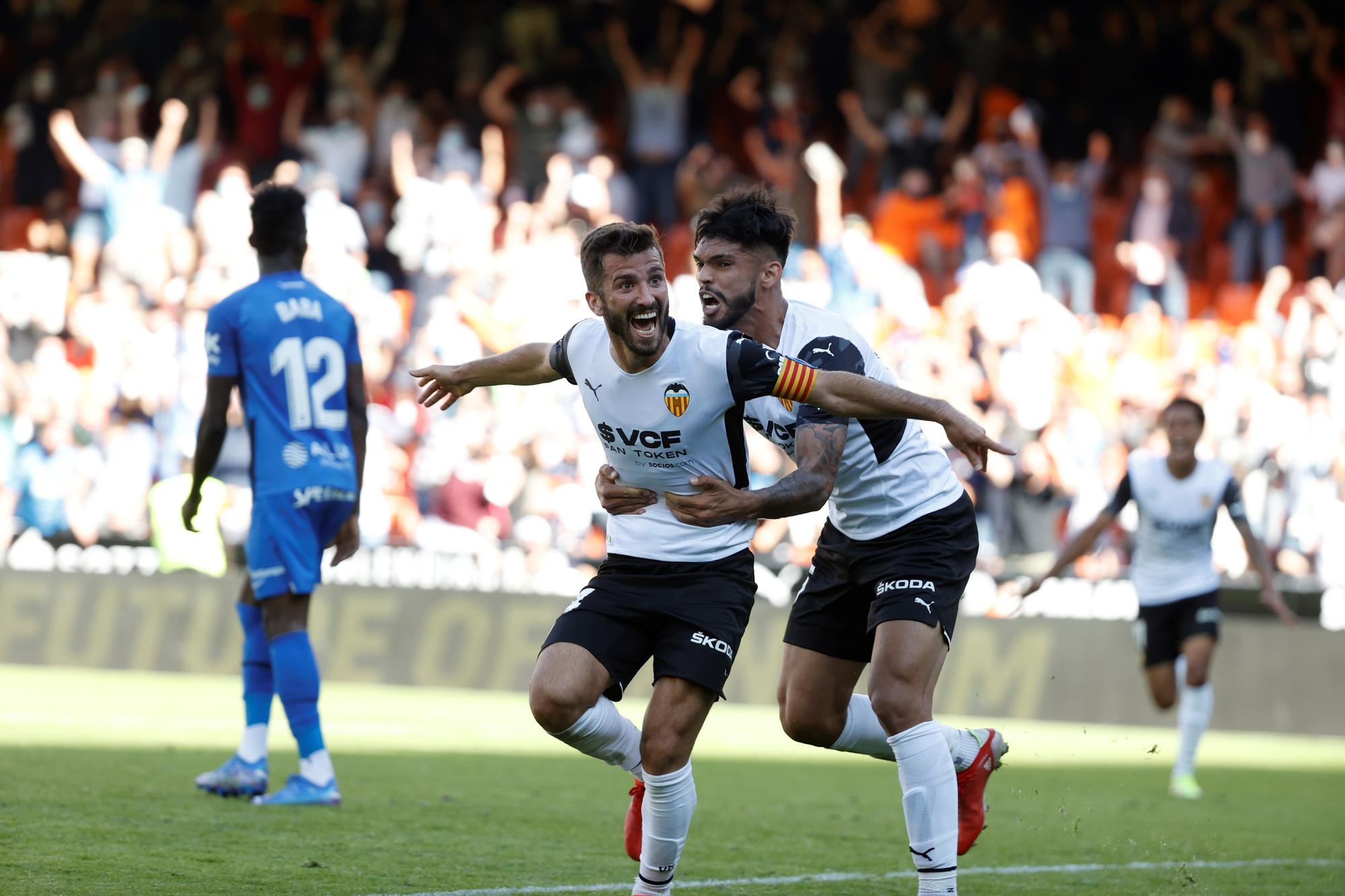 El Valencia CF - RCD Mallorca (2-2), en imágenes