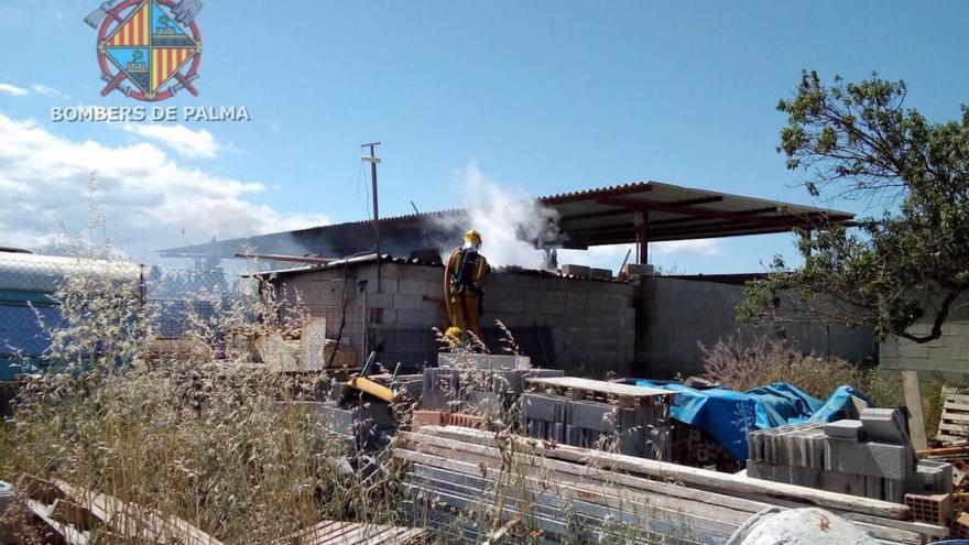 Sofocado un incendio en una caseta en Marratxí