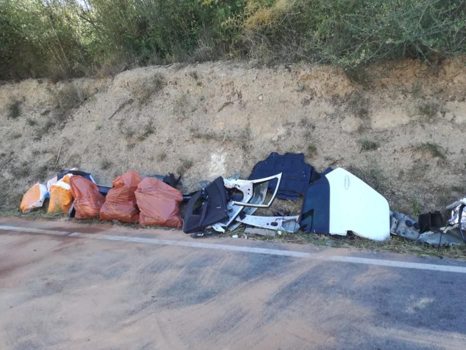 Un camionero muere tras un choque frontal contra un coche en Muro