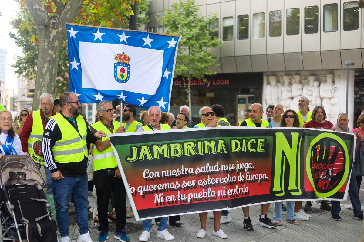 Jambrina mantiene su negativa al biogás: "Que la Junta vea y oiga nuestro rechazo"