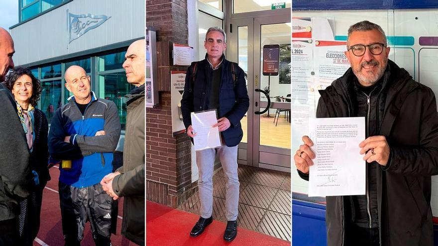 Elecciones en el Grupo Covadonga: los tres precandidatos, a por la carrera de avales