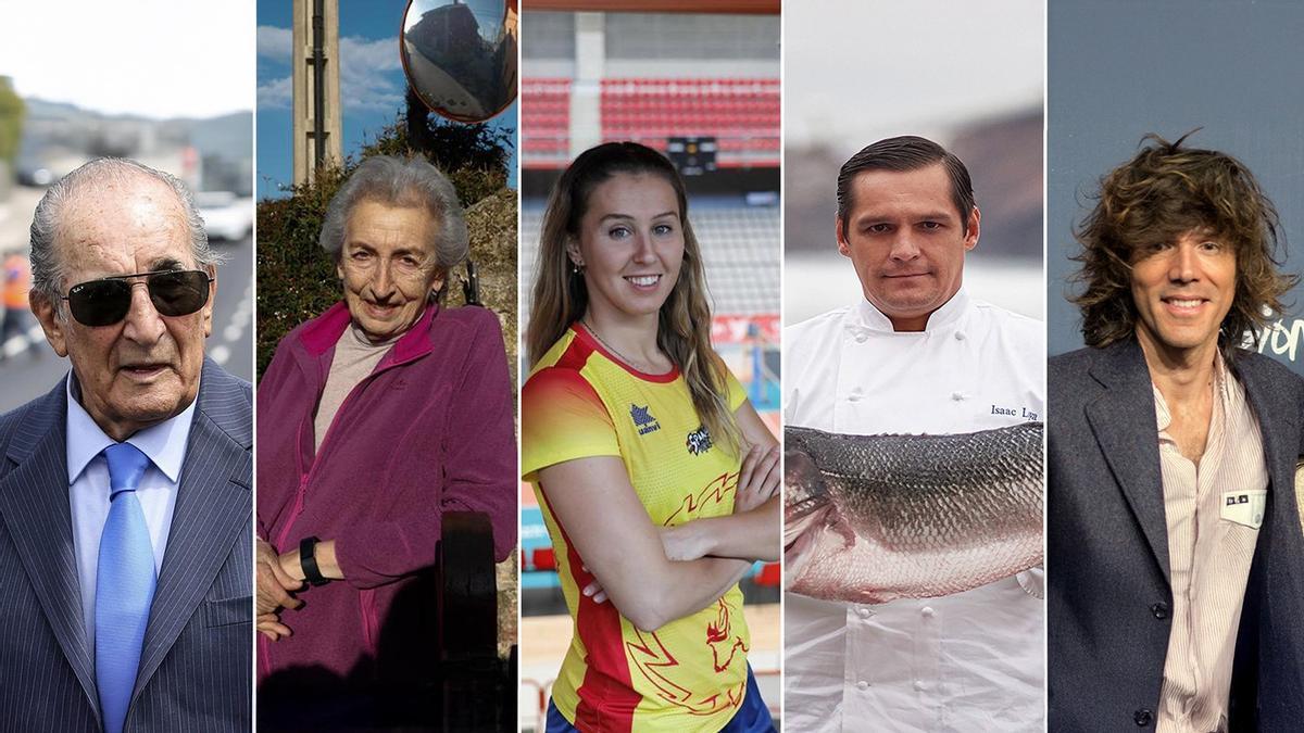 Por la izquierda, Daniel Alonso, Laura González, Maria Schlegel, Isaac Loya y Juan Luis Suárez.