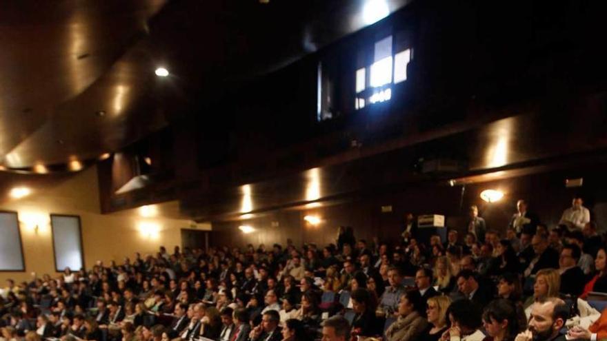 Algunos de los asistentes, ayer, a las jornadas organizadas por el Colegio de Abogados de Oviedo.