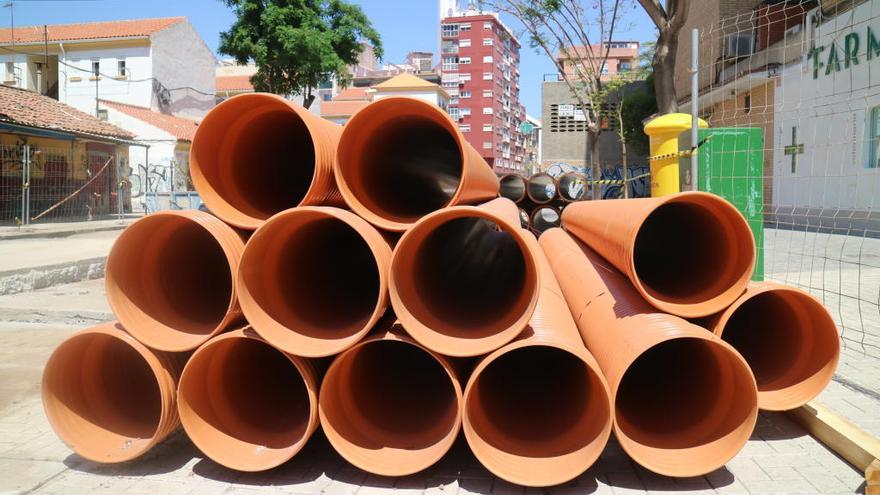 A concurso las obras para separar la red de pluviales en la avenida de Cervantes