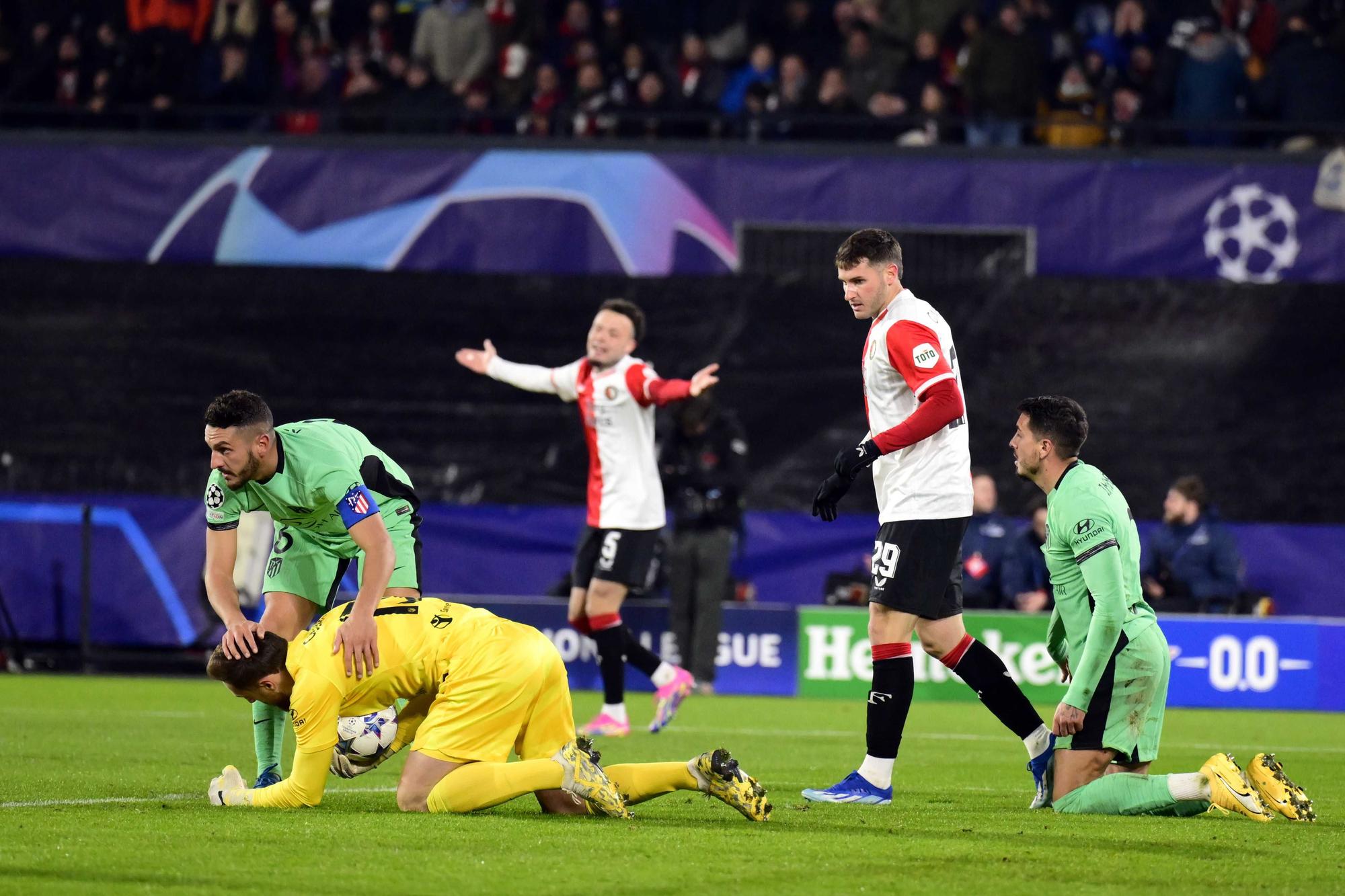 UEFA Champions League - Feyenoord Rotterdam vs Atletico Madrid