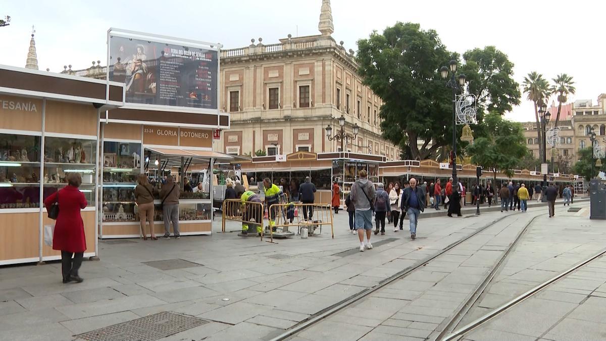 Feria del Belén en Sevilla