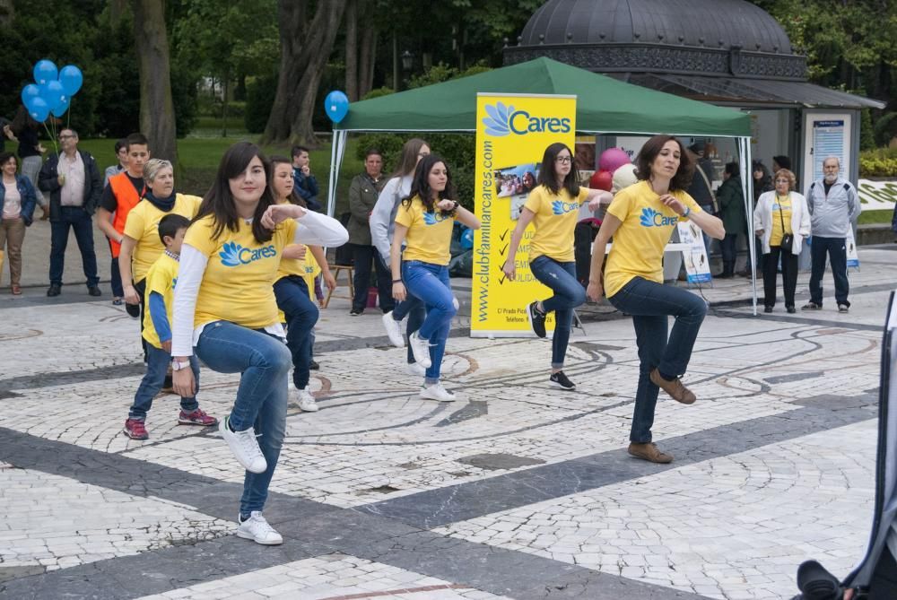 Flashmob para apoyar a la Asociación Galbán