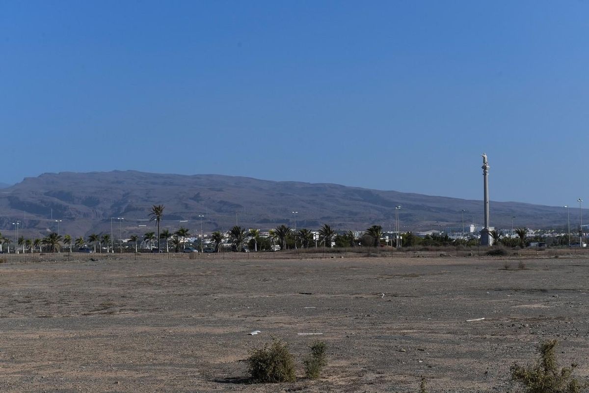 Clear skies in Gran Canaria.