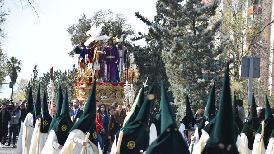 La procesión de la Humildad de Cáceres, con salida este domingo a las 15:40 horas, mantiene su recorrido tradicional desde El Vivero hasta San Juan