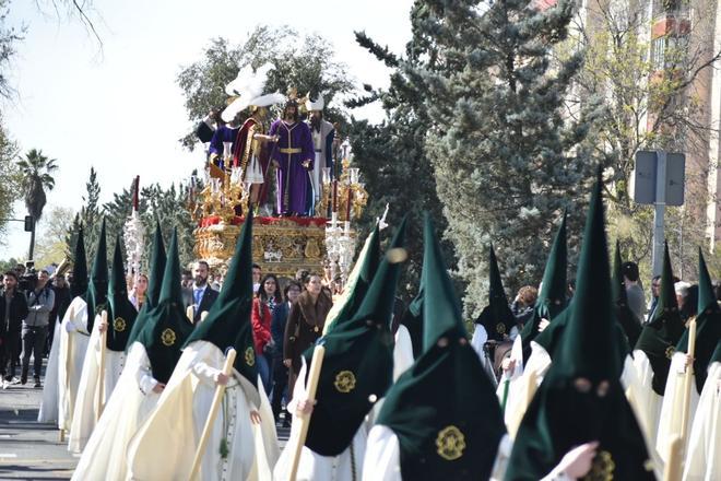 La procesión de la Humildad de Cáceres, con salida este domingo a las 15:40 horas, mantiene su recorrido tradicional desde El Vivero hasta San Juan