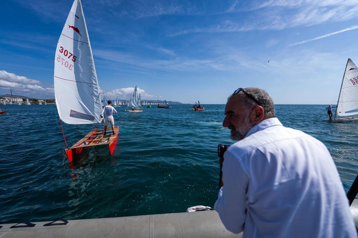 Exhibición de patí català en al Copa América de Vilanova i la Geltrú