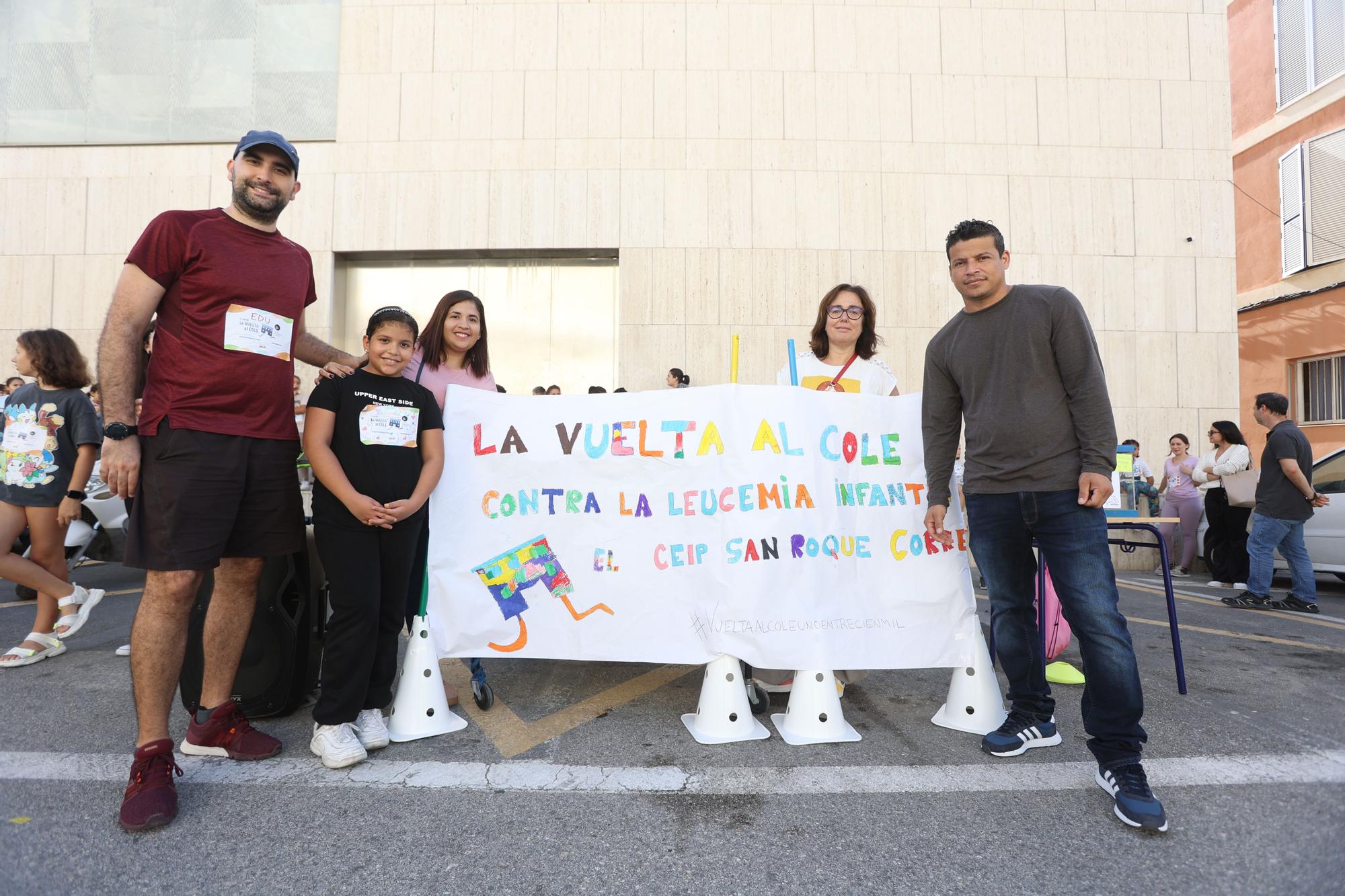 Carrera solidaria por Gael en el colegio San Roque