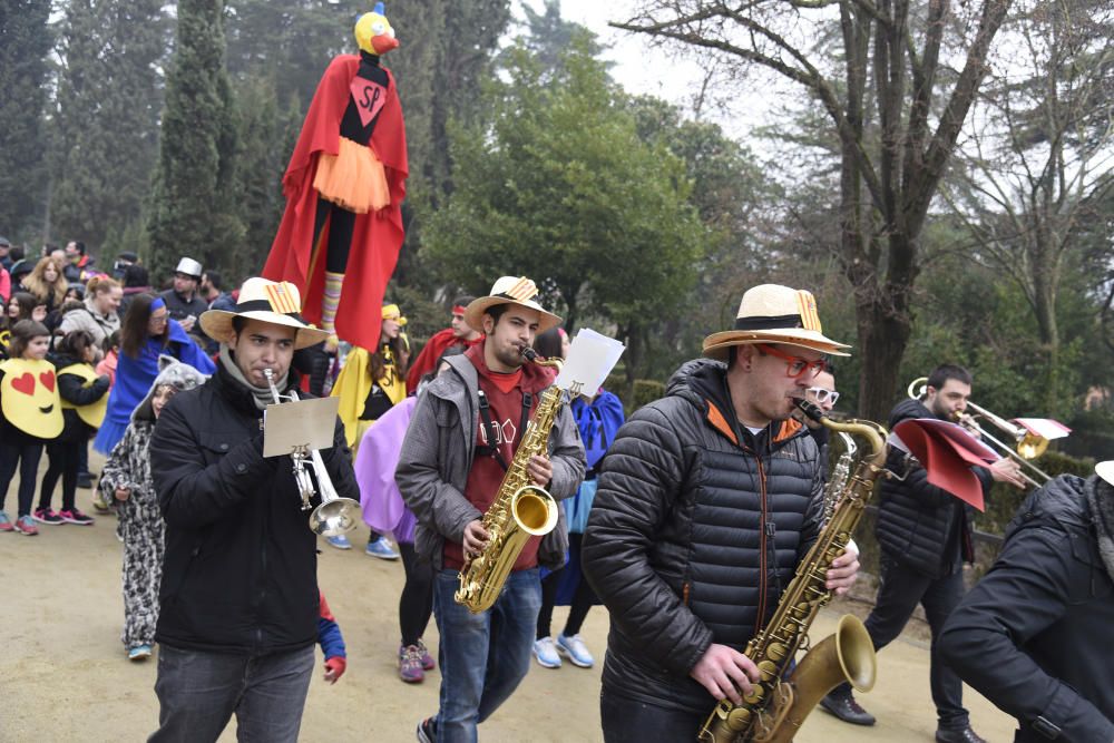 La rua del Carnaval infantil de Sallent