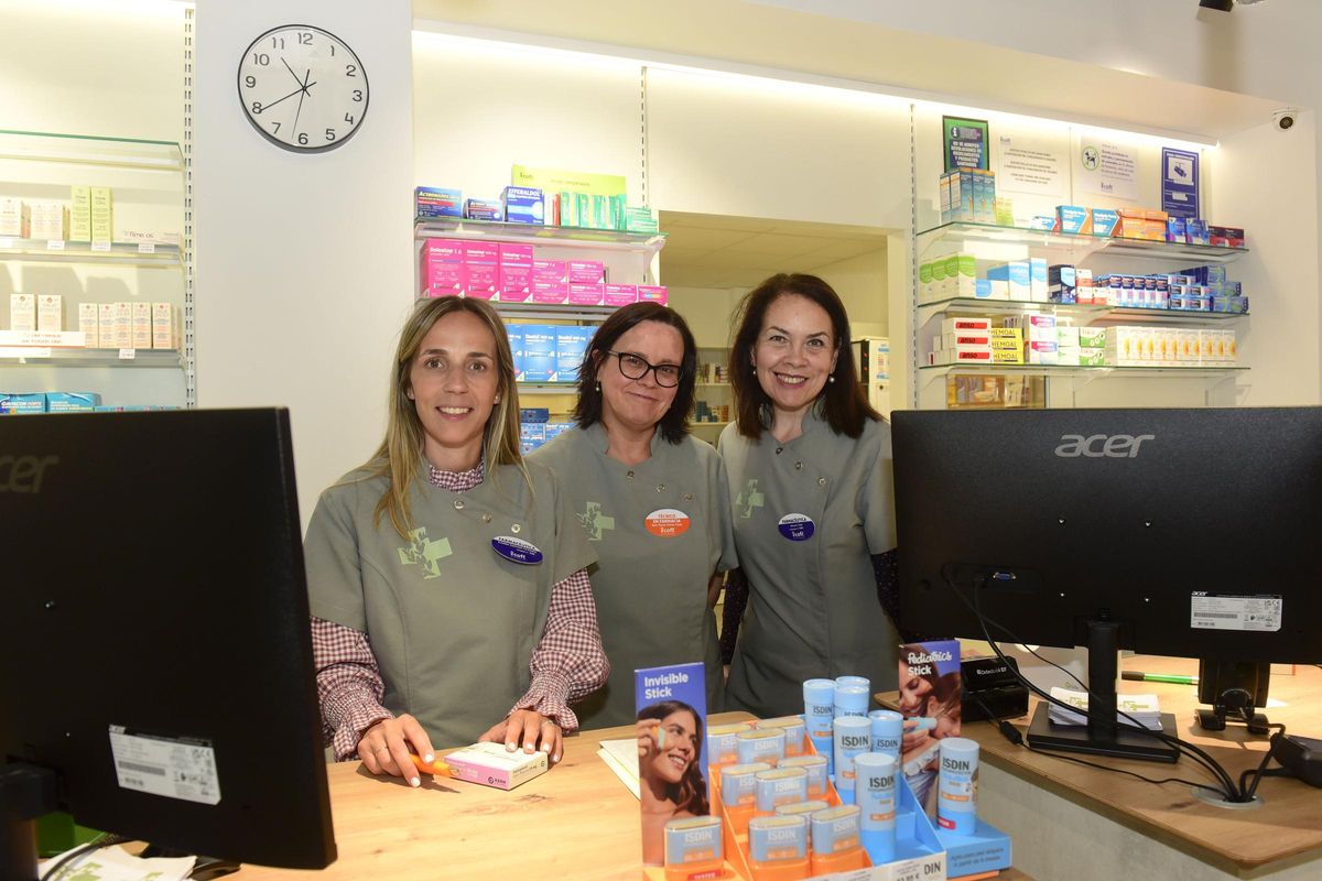 Cristina Castromil, Ana Pérez y Oneyda Peña