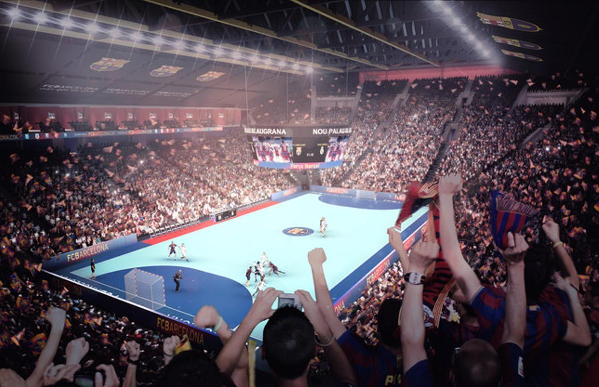 Los detalles del nuevo Palau Blaugrana