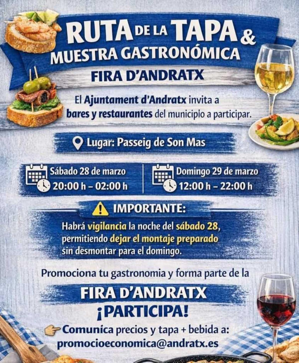 Tapas creativas en la Ruta de la Tapa de Andratx