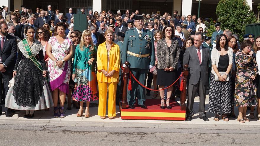 Patria y honor en el día del Pilar en Castellón
