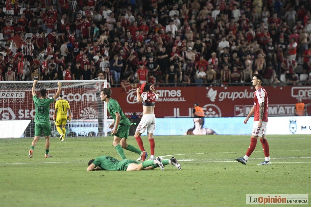 Así fue el encuentro del play off del Real Murcia y el Nástic en la lucha por el ascenso