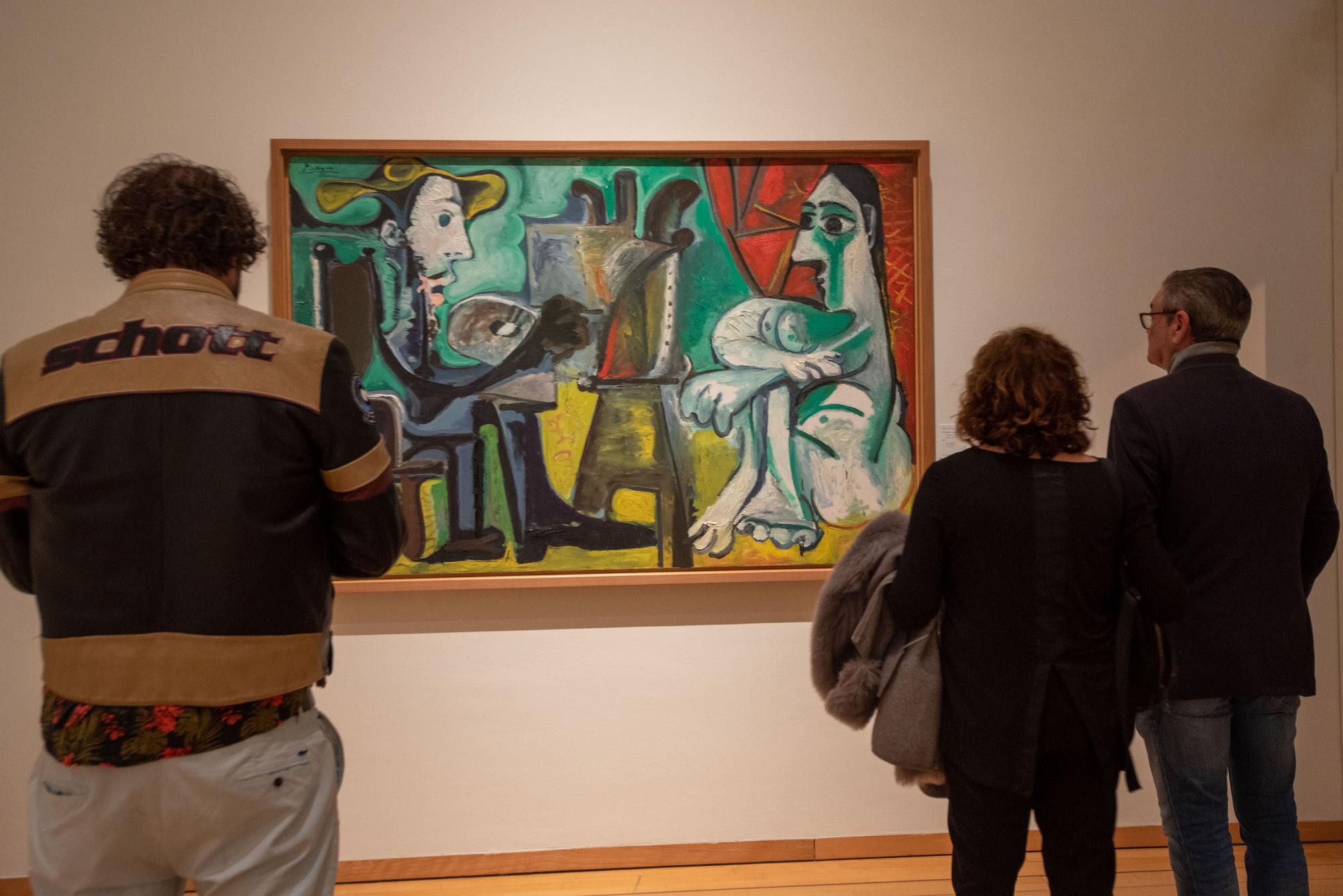 Exposición 'Picasso. Branco no recordo azul. Debuxando o futuro' en el Museo de Belas Artes