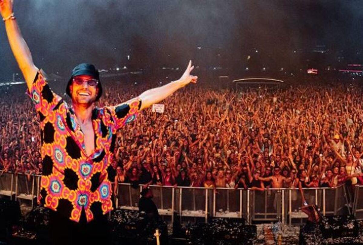 Dj Fisher, en una de sus sesiones