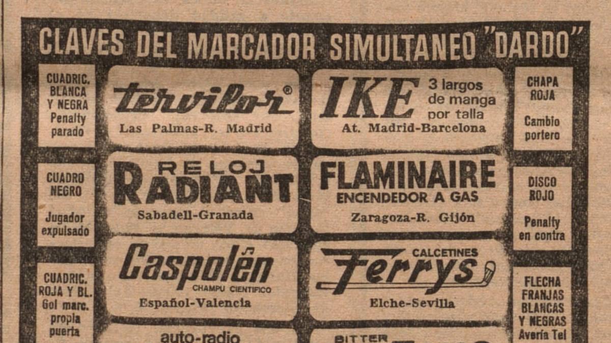 Estas eran las claves del simultáneo de la jornada 30 de la Liga 70-71