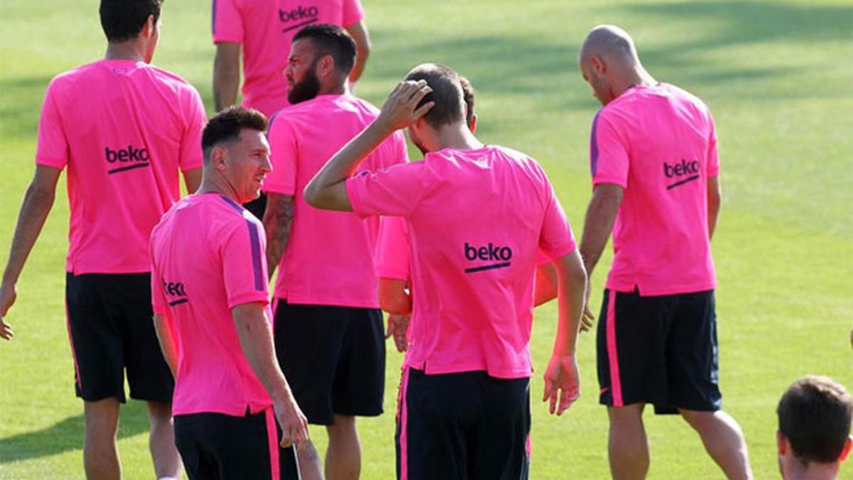 Los jugadores del Barça 2014-15 ya están prácticamente al completo
