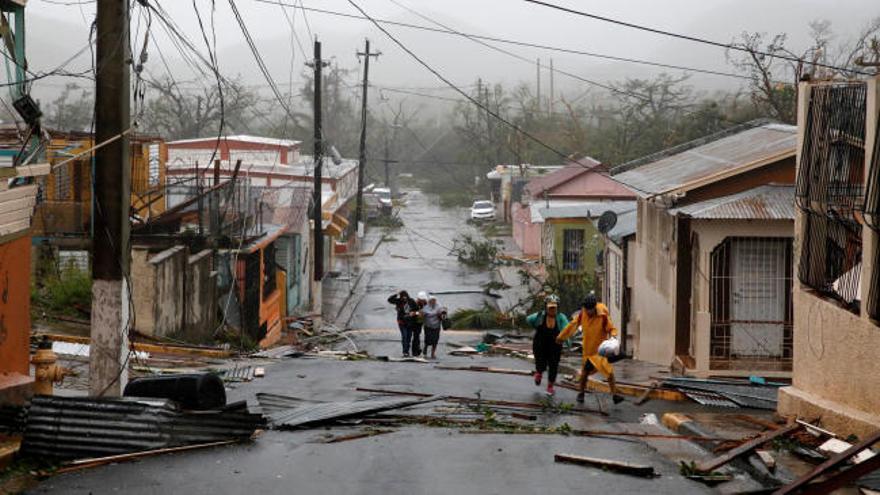 El huracán María arrasa Puerto Rico