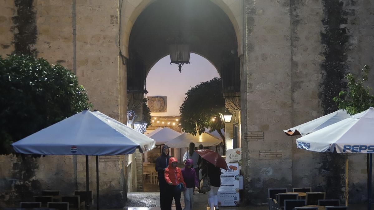 Una tarde de lluvia en Córdoba