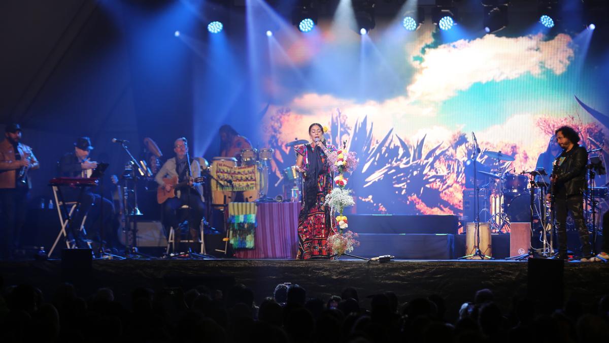 El concierto de la mexicana Lila Downs.