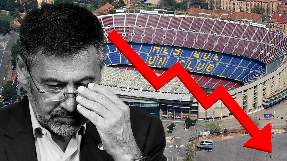 Alarma en el Barça: una deuda asfixiante exigirá un plan de choque drástico