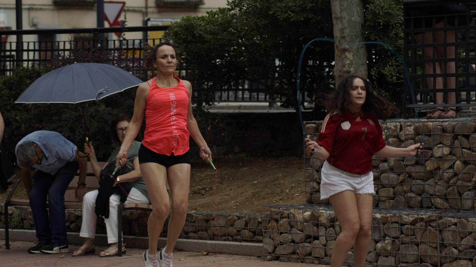 Exhibición de halterofilia y CrossFit en Plaza de la Puebla, Zamora.