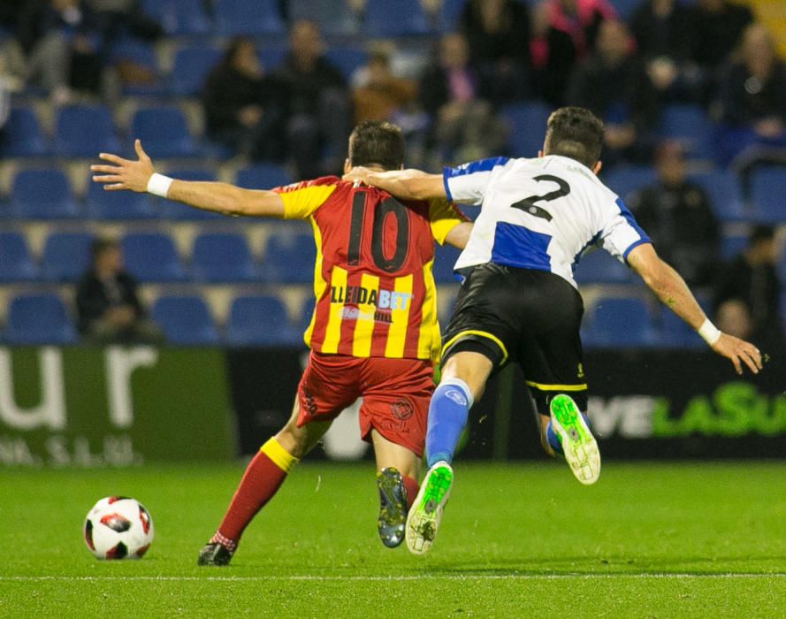 El Hércules suma un amargo punto ante el Lleida